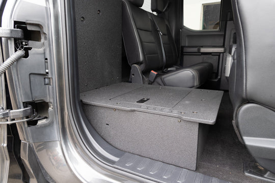 Ford F150 2015-Present 13th & 14th Gen. SuperCab - Second Row Seat Delete Plate System - Premium Seat Delete Plate System by Xtreme Canopies