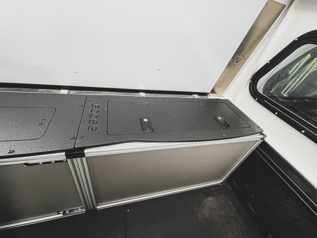 Goose Gear Camper System - Full Size Truck 5'5" Bed - Driver Side Front Utility Module - Premium Camper by Xtreme Canopies