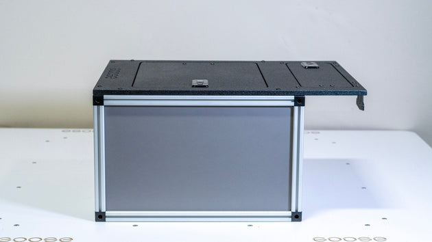 Goose Gear Camper System - Midsize Truck 5 Ft. Bed - Driver Side (LH) Front Utility Module - Premium Camper by Xtreme Canopies