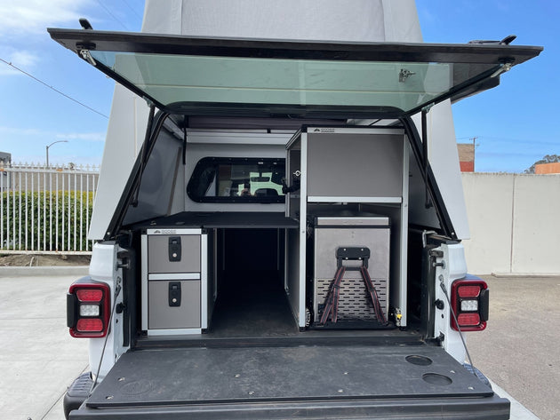 Goose Gear Camper System - Toyota Tacoma 2005-2023 2nd and 3rd Gen - Camper 5 Ft. Bed Plate System - Premium Camper by Xtreme Canopies