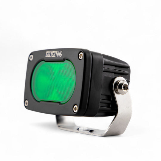 GP10 Flood Offroad LED Pod Green - Premium Truck Accessory by Xtreme Canopies