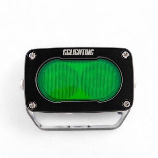GP10 Flood Offroad LED Pod Green - Premium Truck Accessory by Xtreme Canopies