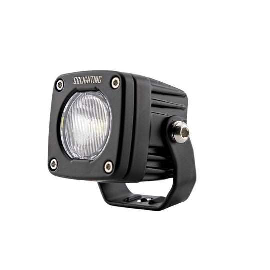 GP5 Single LED Pod Light Amber + Free Clear Lens - Premium Truck Accessory by Xtreme Canopies