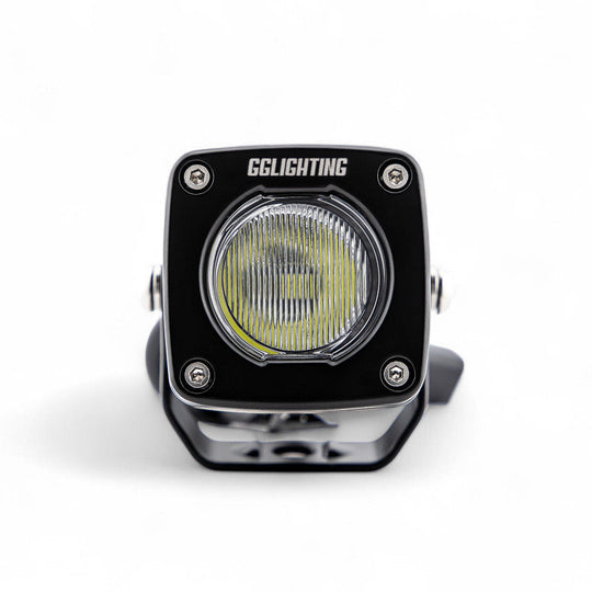 GP5 Single LED Pod Light Amber + Free Clear Lens - Premium Truck Accessory by Xtreme Canopies