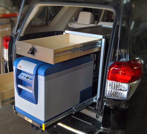 IceBox 1.31 with Top Drawer - 25" Deep Module - Premium Fridge Storage by Xtreme Canopies