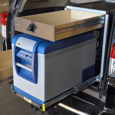 IceBox 1.31 with Top Drawer - 25" Deep Module - Premium Fridge Storage by Xtreme Canopies