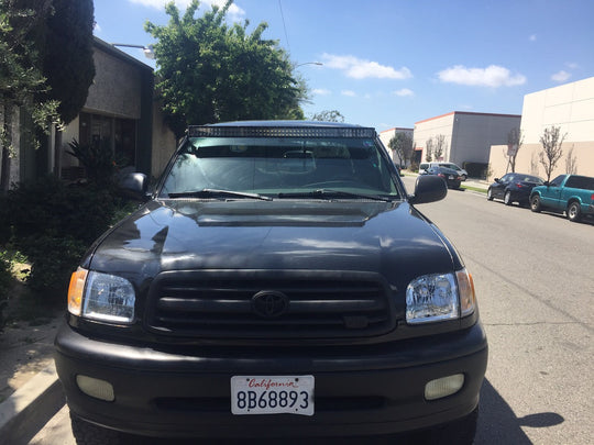 2000 - 2006 Toyota Tundra Access Cab 50" Curved LED Light Bar Roof Mounts - Premium Vehicle Mount by Xtreme Canopies