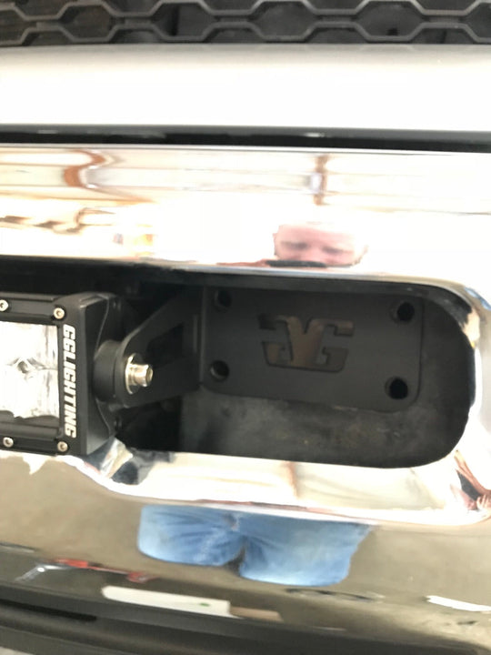 2009-2018 Dodge Ram 30" Curved Lightbar Bumper Brackets - Premium Truck Accessory by Xtreme Canopies