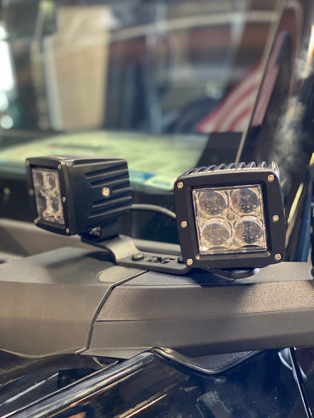 2021+ Ford Bronco Ditch / Pillar Pod Mounts - Premium Truck Accessory by Xtreme Canopies