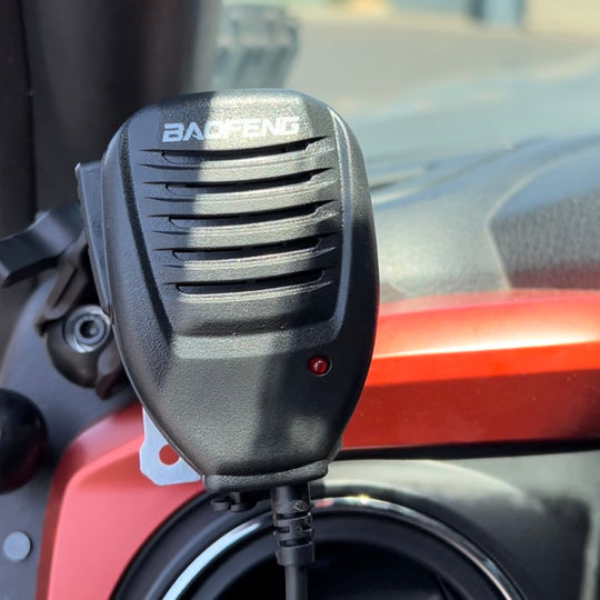Clip style / Baofeng Radio and Mic Mount with 1" Ball Adapter - Premium Truck Accessory by Xtreme Canopies