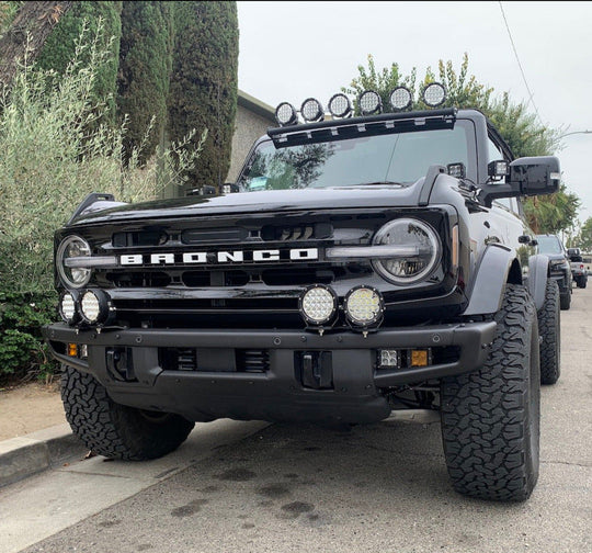 2021+ Ford Bronco Roof Rack Light Mount 40" - Premium Round by Xtreme Canopies
