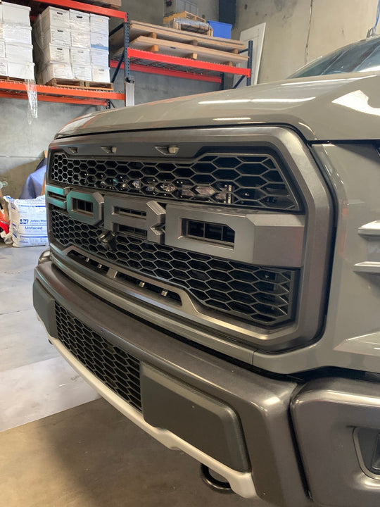 2nd Generation Ford Raptor 30” Behind The Grill Mounts - Premium Truck Accessory by Xtreme Canopies