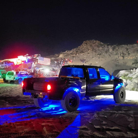 RL15 LED Rock Light Dome Light for Jeep 4x4 Underglow Rock Crawling - Premium Rock Light by Xtreme Canopies