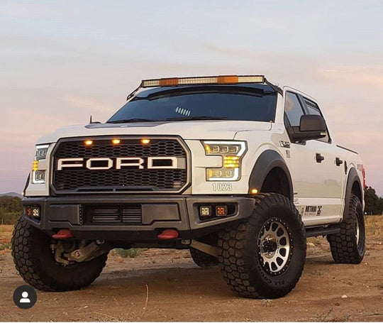 2009+ Ford F150 50” Curved Roof Mounts - Premium Vehicle Mount by Xtreme Canopies