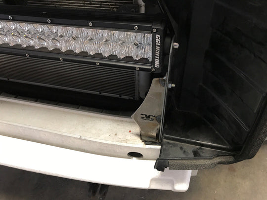2009 + Toyota 4runner Behind The Grill 30" LED Bar Mounts - Premium Vehicle Mount by Xtreme Canopies
