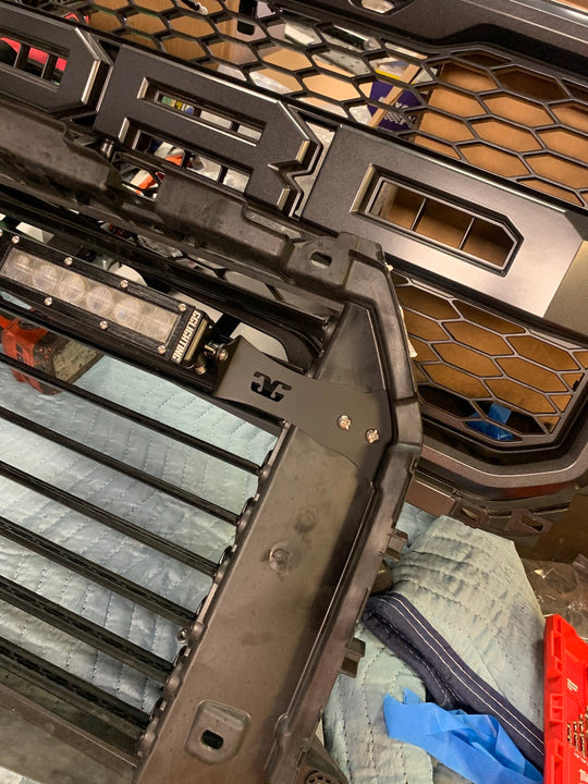 2nd Generation Ford Raptor 30” Behind The Grill Mounts - Premium Truck Accessory by Xtreme Canopies