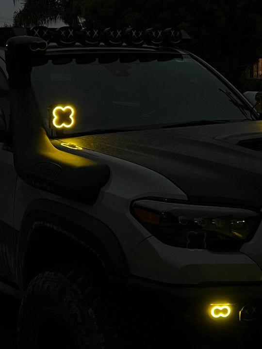 Custom DRL Covers for Baja Designs XL Pods - Premium Truck Accessory by Xtreme Canopies
