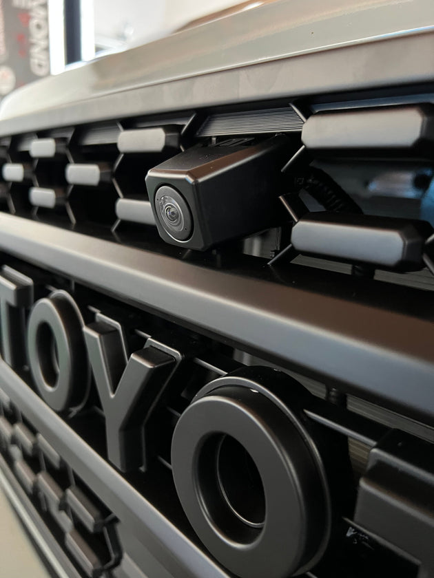 Front OEM Camera Mounting Bracket for Aftermarket TRD Pro Grille 2020 - 2023 Toyota Tacoma. - Premium Accessory Mounts by Xtreme Canopies