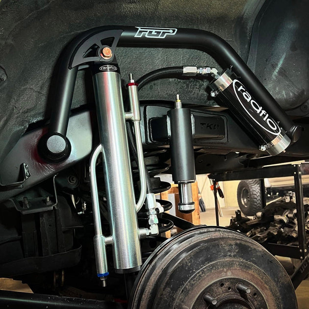 Two-Tube Bypass Shocks (for OSR) - Premium Suspension by Xtreme Canopies