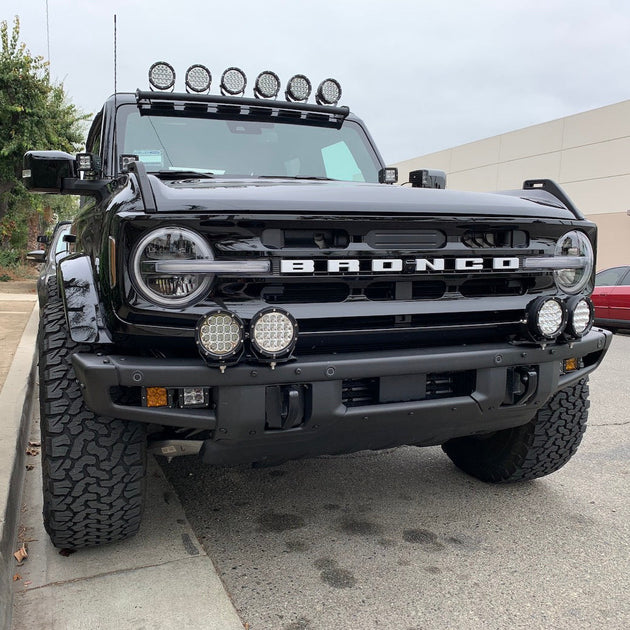 2021+ Ford Bronco Roof Rack Light Mount 40" - Premium Round by Xtreme Canopies