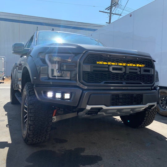 2nd Generation Ford Raptor 30” Behind The Grill Mounts - Premium Truck Accessory by Xtreme Canopies