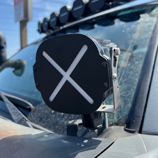 Custom DRL Covers for Baja Designs XL Pods - Premium Truck Accessory by Xtreme Canopies