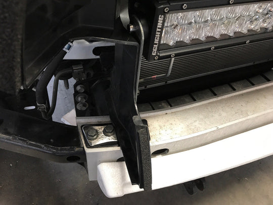2009 + Toyota 4runner Behind The Grill 30" LED Bar Mounts - Premium Vehicle Mount by Xtreme Canopies
