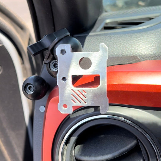 Clip style / Baofeng Radio and Mic Mount with 1" Ball Adapter - Premium Truck Accessory by Xtreme Canopies