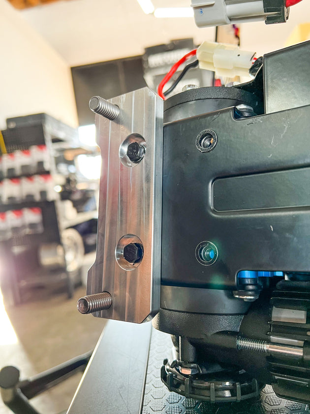 Machined Billet 6061 Aluminum ARB Twin Compressor to winch plate adapters - Premium Truck Accessory by Xtreme Canopies