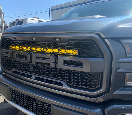 2nd Generation Ford Raptor 30” Behind The Grill Mounts - Premium Truck Accessory by Xtreme Canopies