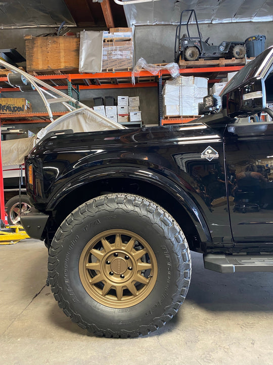 2021+ Ford Bronco Ditch / Pillar Pod Mounts - Premium Truck Accessory by Xtreme Canopies