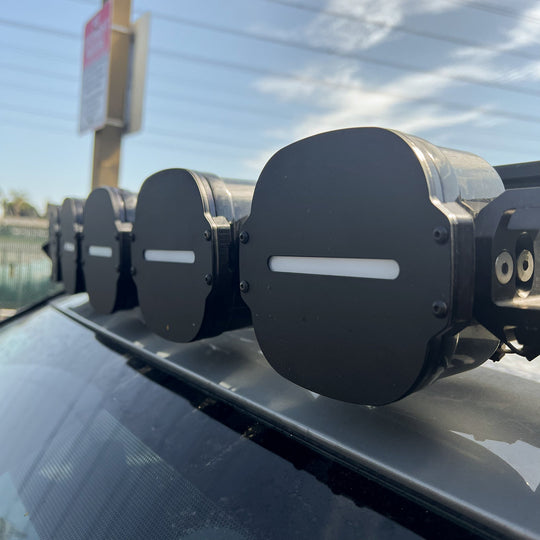 Custom DRL Covers for Baja Designs XL Pods - Premium Truck Accessory by Xtreme Canopies