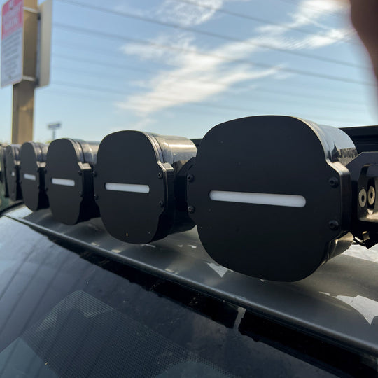 Custom DRL Covers for Baja Designs XL Pods - Premium Truck Accessory by Xtreme Canopies
