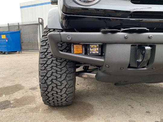 2021+ Ford Bronco Dual Pod Fog Light Mounting Bracket - Premium Truck Accessory by Xtreme Canopies