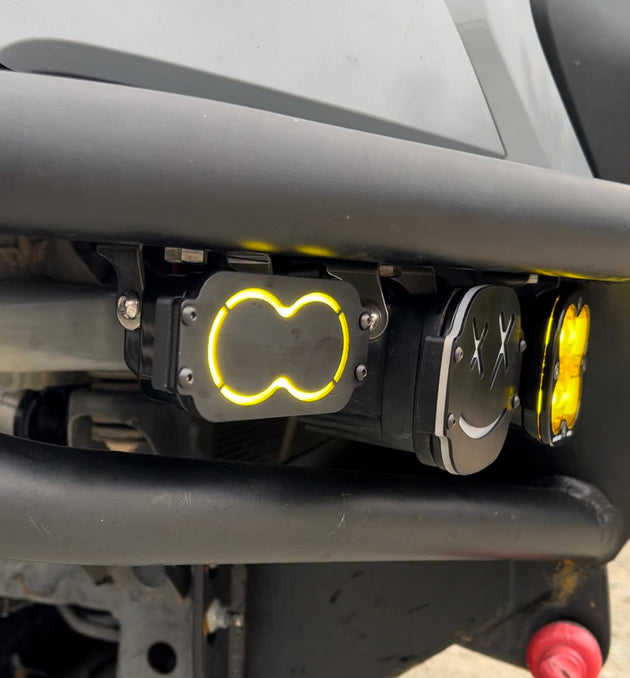 Custom DRL Covers for Baja Designs S2 pods - Premium Truck Accessory by Xtreme Canopies