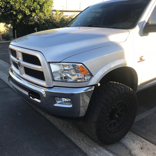 2009-2018 Dodge Ram 30" Curved Lightbar Bumper Brackets - Premium Truck Accessory by Xtreme Canopies