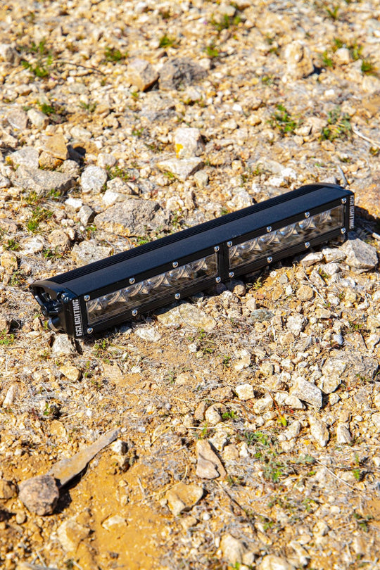 Amber 12" Race Series Single Row LED Light Bar - Premium Light Bar by Xtreme Canopies