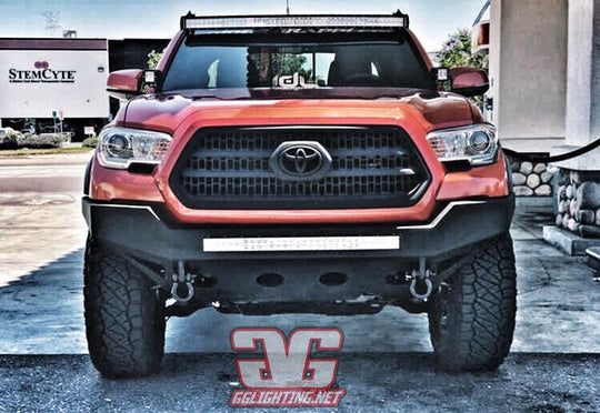 2005+ Tacoma Curved 50" LED Light Bar Roof Mounts - Premium Vehicle Mount by Xtreme Canopies