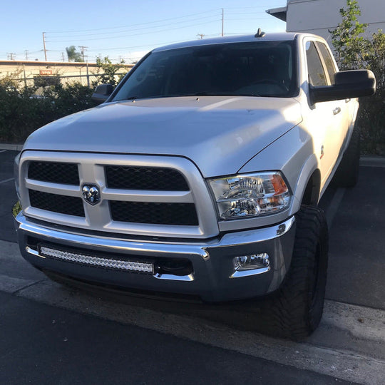 2009-2018 Dodge Ram 30" Curved Lightbar Bumper Brackets - Premium Truck Accessory by Xtreme Canopies
