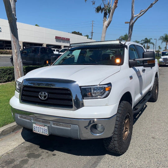 2007+ Toyota Tundra 50" Curved LED Bar Roof Mounts - Premium Vehicle Mount by Xtreme Canopies