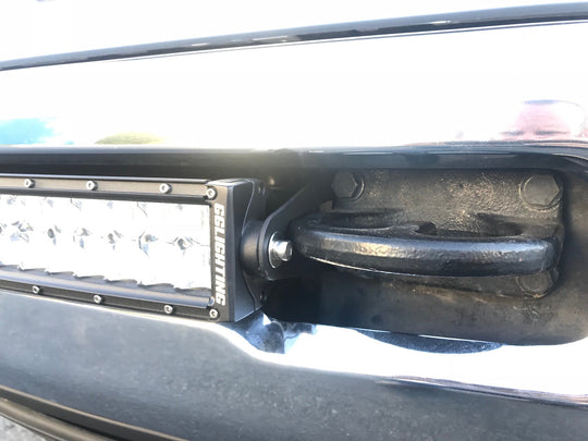 2009-2018 Dodge Ram 30" Curved Lightbar Bumper Brackets - Premium Truck Accessory by Xtreme Canopies