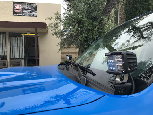 2009+ Toyota 4Runner Ditch Light Brackets - Premium Vehicle Mount by Xtreme Canopies