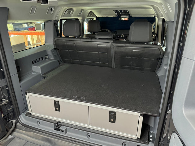 Ineos - Grenadier - 2024-Present - 1st Gen - Explore Series - Side X Side Drawer Module w/Fitted Top Plate 41-3/8"w x 10"h x 34"d - Premium Drawers by Xtreme Canopies
