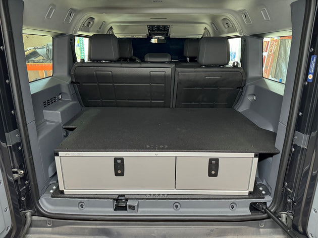 Ineos - Grenadier - 2024-Present - 1st Gen - Explore Series - Side X Side Drawer Module w/Fitted Top Plate 41-3/8"w x 10"h x 34"d - Premium Drawers by Xtreme Canopies