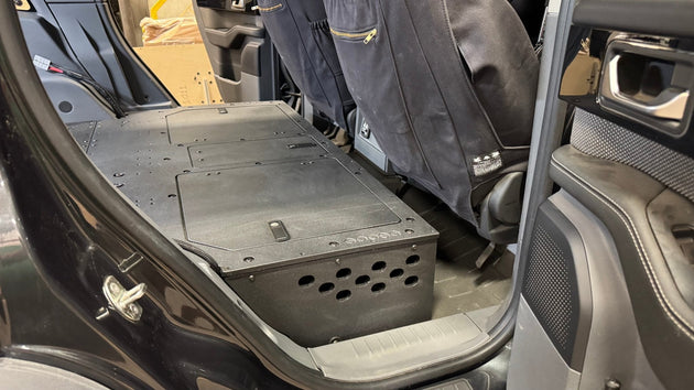 Ineos - Grenadier - 2024-Present - 1st Gen - Venture Series - RCI Second Row Seat Delete Plate System - Premium Seat Delete Plate System by Xtreme Canopies