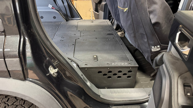 Ineos - Grenadier - 2024-Present - 1st Gen - Venture Series - RCI Second Row Seat Delete Plate System - Premium Seat Delete Plate System by Xtreme Canopies
