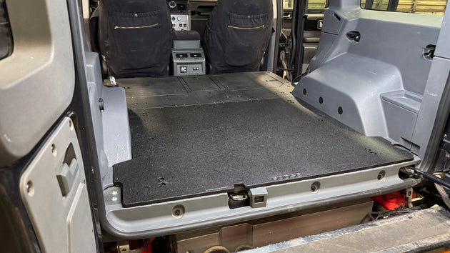 Ineos - Grenadier - 2024-Present - 1st Gen - Venture Series - Roof Conversion Interior Base Plate Package - Premium Seat Delete Plate System by Xtreme Canopies