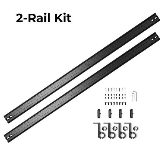 INEOS Grenadier Crossbars: DualTrack™ (Gen 1) Low-Profile Roof Crossbar System - Premium Truck Accessory by Xtreme Canopies