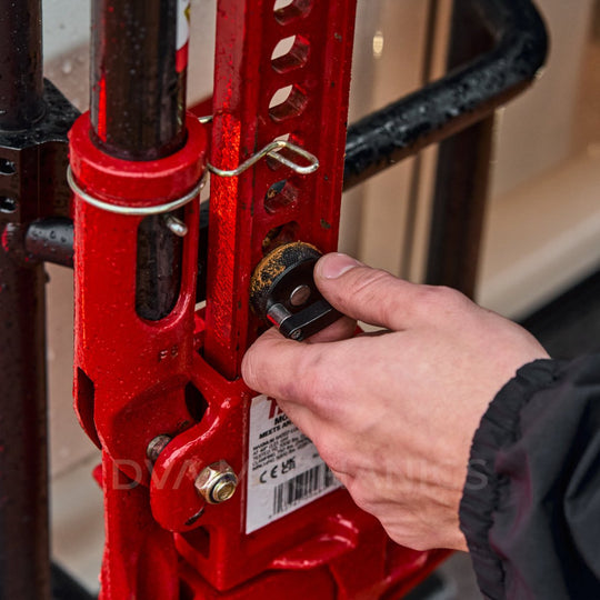 INEOS Grenadier: Ladder-Mounted Hi‑Lift Jack Carrier - Premium Truck Accessory by Xtreme Canopies