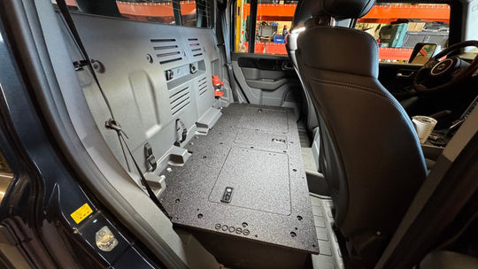 Ineos - Grenadier Quartermaster - 2025-Present - 1st Gen - Explore Series - Second Row Seat Delete Plate System 100% - Premium Seat Delete Plate System by Xtreme Canopies